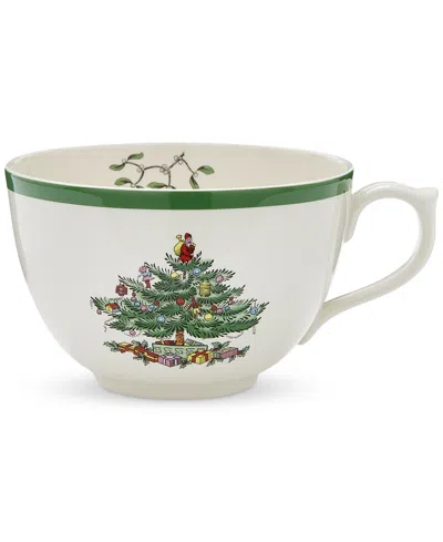 Spode Christmas Tree Jumbo Cup, 20 Oz. In Green