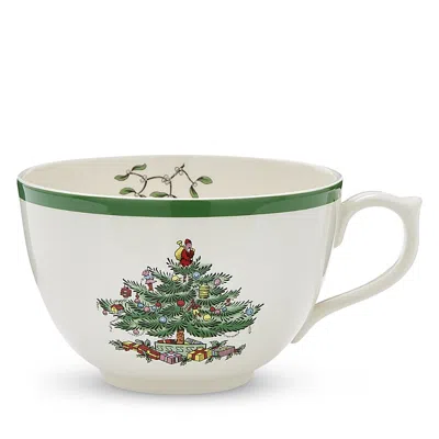 Spode Christmas Tree Jumbo Cup In Green