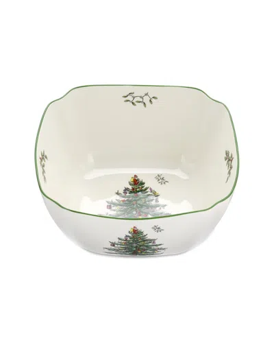 Spode Christmas Tree Large Square Bowl