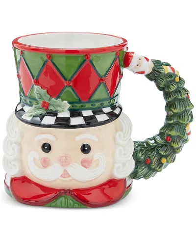 Spode Christmas Tree Nutcracker Toby Mug In Multi