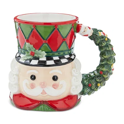 Spode Christmas Tree Nutcracker Toby Mug In Multi