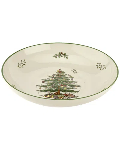 Spode Christmas Tree Pasta Bowl In Multi