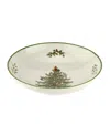 Spode Christmas Tree Pasta Bowl In Green