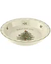 Spode Christmas Tree Pie Dish In Green