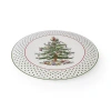 Spode Christmas Tree Polka Dot Cake Plate In Multi