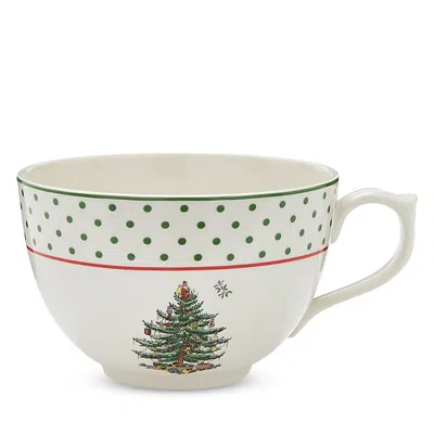 Spode Christmas Tree Polka Dot Jumbo Cup In Metallic