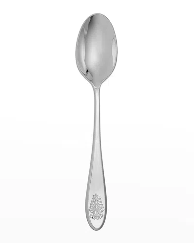 Spode Christmas Tree Serving Spoon In Metallic