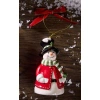 Spode Christmas Tree Snowman Bell Ornament