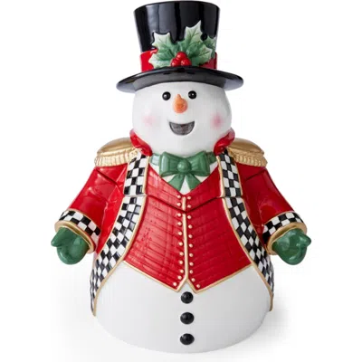 SPODE SPODE CHRISTMAS TREE SNOWMAN COOKIE JAR