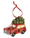 Spode Christmas Tree Station Wagon Ornament