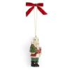 Spode Christmas Tree Tartan Nutcracker Ornament 4"