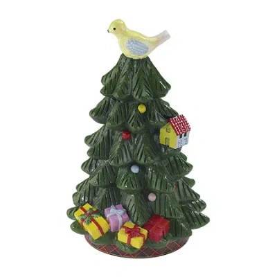 Spode Christmas Tree Tartan Toothbrush Holder In Sand