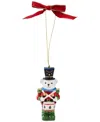 Spode Christmas Tree Teddy Bear Nutcracker Ornament In Green