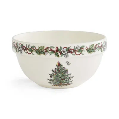 Spode Christmas Wreath 7" Stacking Bowls, Set Of 6 In Multicolor