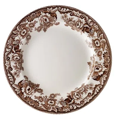Spode Delamere Bread & Butter Plate 6.5" In Brown;white