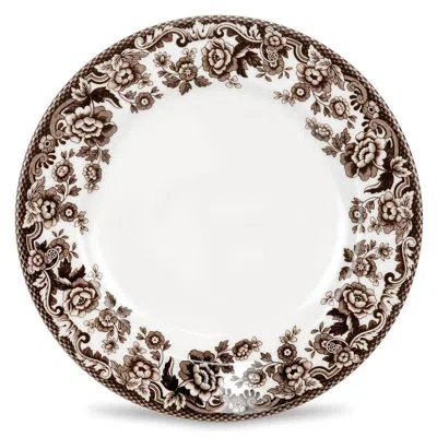 Spode Delamere Salad Plate 8" In Brown