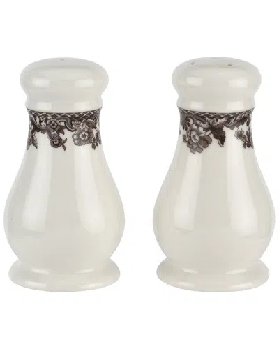 Spode Delamere Salt And Pepper In Neutral