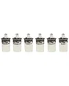 Spode Delamere Set Of 6 Spice Jars In Brown