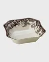 Spode Delamere Square Serving Bowl In Brown