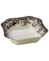 Spode Delamere Square Serving Bowl In Multi