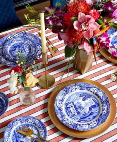 Spode Dinnerware Blue Italian Collection In Blue,white