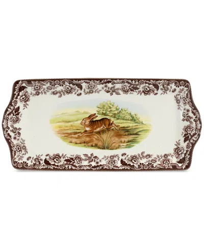 Spode Dinnerware, Woodland Rabbit Sandwich Tray In No Color