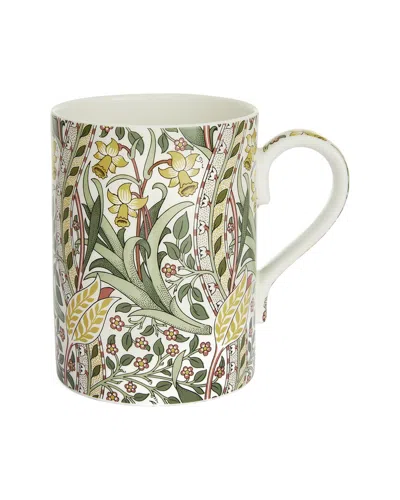Spode Dnu  Morris & Co. Daffodil Bayleaf Madder Mug