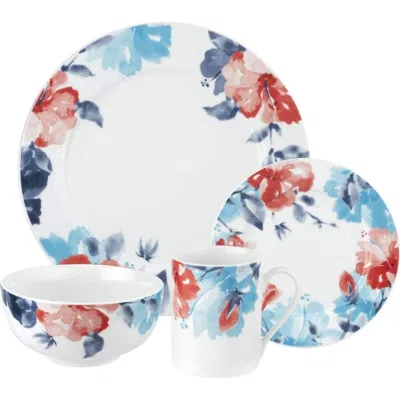 Spode Floral Breeze 16 Piece Dinnerware Set, Service For 4 In Assorted