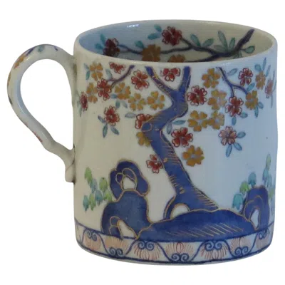 Pre-owned Spode Georgian  Coffee Can Ironstone Kackiemon Pattern 2117, Circa 1820 In Gray