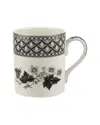 Spode Geranium 16oz Mug In Black