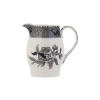 Spode Heritage 3.5-pt Pitcher In Black;white