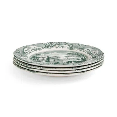 Spode Heritage Green Italian 7.25" Salad Plates, Set Of 4