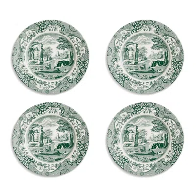 Spode Heritage Green Italian Bread And Butter Plate, Set Of 4