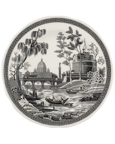 Spode Heritage 14in Octagonal Platter In Black