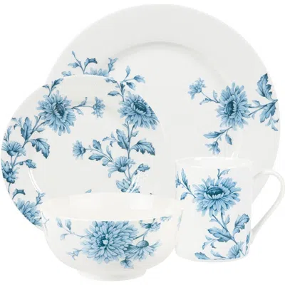 Spode Home 16-piece Porcelain Dinnerware Set, Service For 4 In White