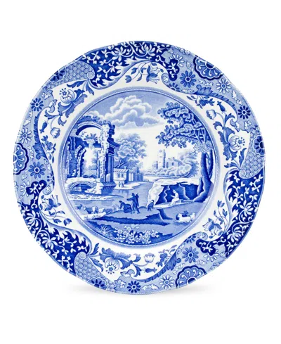 Spode Italian Dinner Plates, Set Of 4 In Blue