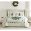 Spode Ivory Microfiber Comforter Set In Ivory;multicolor