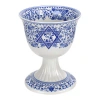 Spode Judaica Collection Kiddush Sabbath Cup In Blue;white