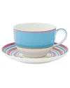 Spode Kit Kemp Breakfast Cup & Saucer