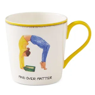 Spode Kit Kemp By  Doodles Mind Over Matter Mug In White