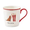 Spode Kit Kemp By  Doodles Sole Mates Mug In White