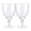 Spode Kit Kemp By  Flow Wine Glasses, Set Of 2