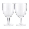 SPODE KIT KEMP BY SPODE FLOW WINE GLASSES, SET OF 2