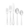 Spode Kit Kemp By  Scoop 20 Piece Cutlery Set In Silver