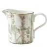 Spode Kit Kemp By  Tall Trees Creamer In Green/brown