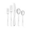 Spode Kit Kemp By  Twist 20 Piece Cutlery Set In Silver
