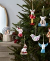 Spode Kit Kemp Holiday Ornaments In Multi
