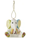 Spode Kit Kemp Jambo Elephant Patchwork Ornament In Multi
