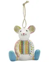 Spode Kit Kemp Patchwork Mouse Ornament In Multi