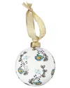 Spode Kit Kemp Psycho Sprig Yellow Bauble